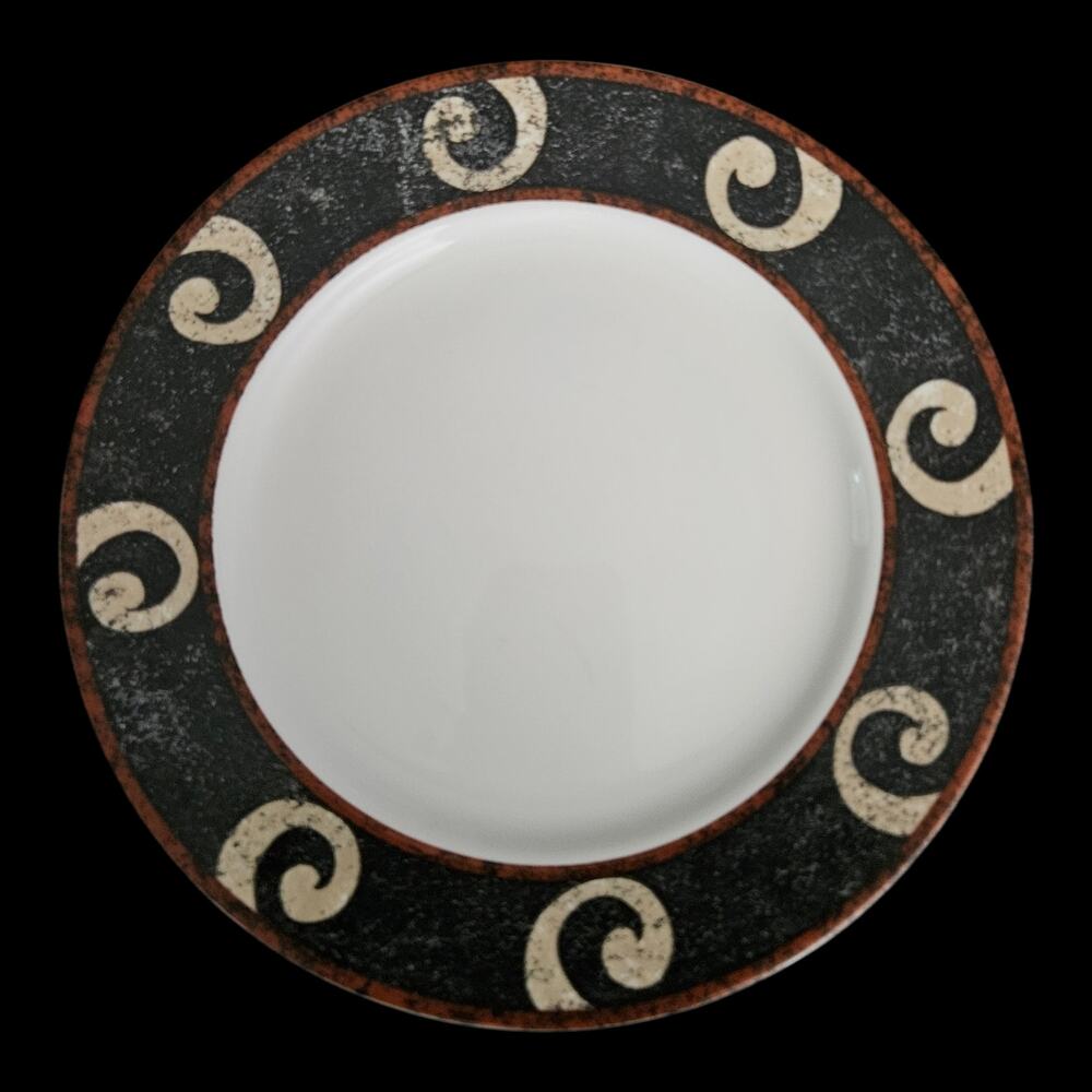 Sasaki Pompeii Salad Plates Set of 4 Loretta Agro Fine China Japan